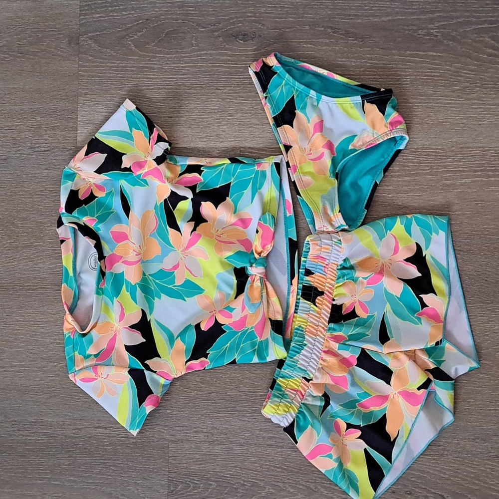Girls 3pc Swim Set XS